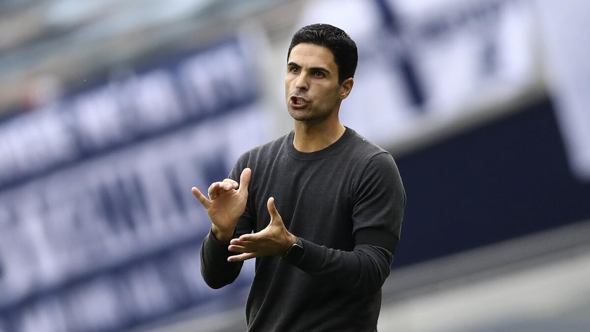 Arteta said his players were not content with what they had achieved in his first season at the Emirates
