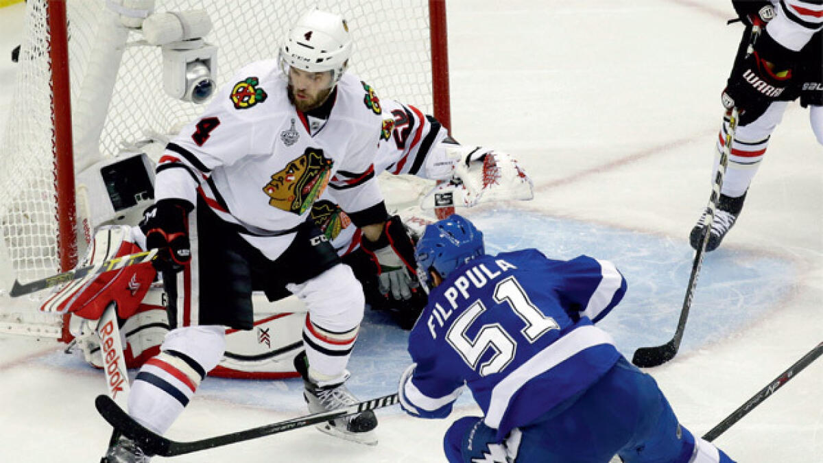Blackhawks on the brink of clinching NHL title