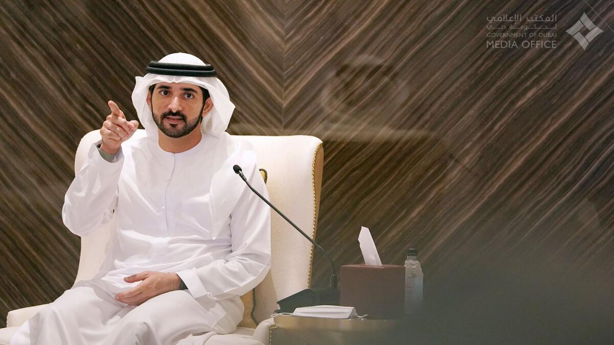 Sheikh Hamdan bin Mohammed bin Rashid Al Maktoum. — Photo: Government of Dubai Media Office/Twitter.
