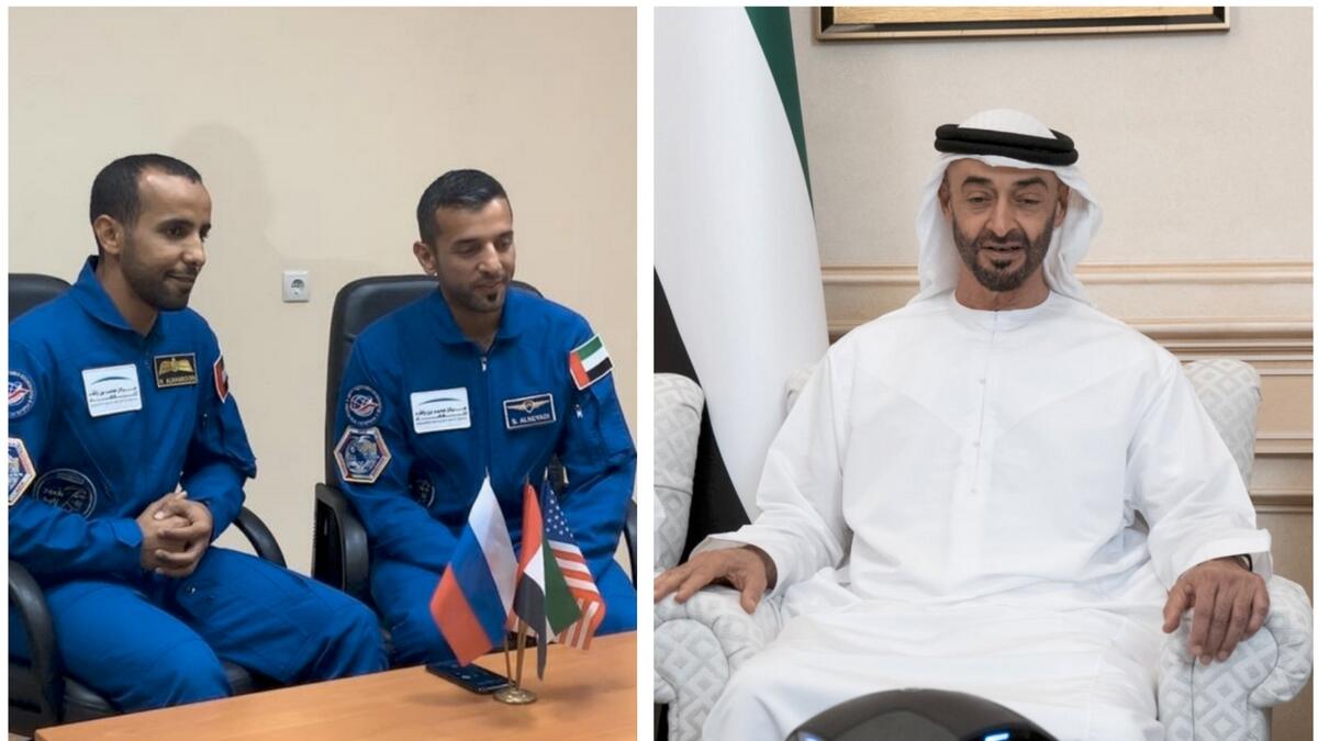 Sheikh Mohamed, UAE space mission, Emirati astronauts Hazzaa AlMansoori