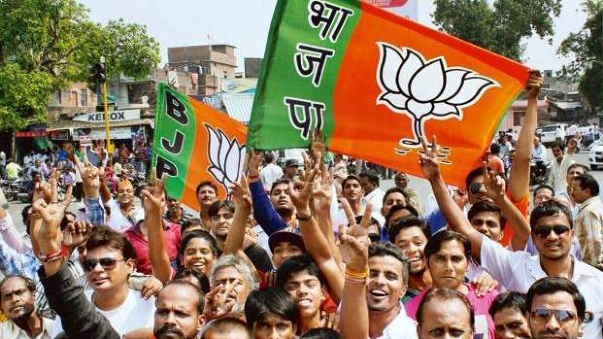 BJP set to sweep civic polls, wins 6 wards