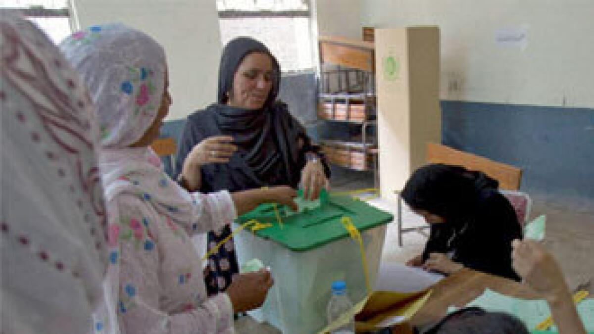 Karachi voters back at polls after ballot stuffing