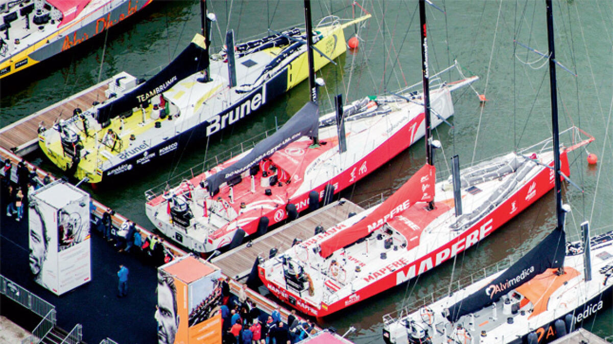 Volvo Ocean Race podium battle down to the wire