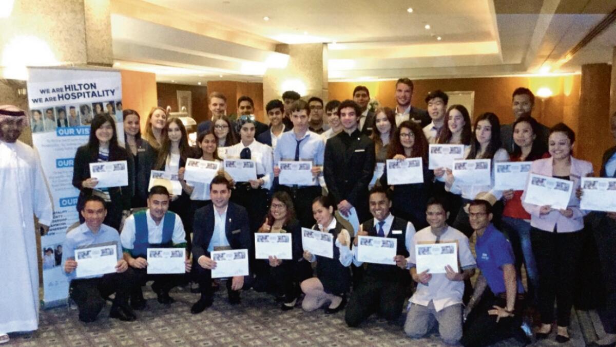 Internship help students chart their careers in Dubai