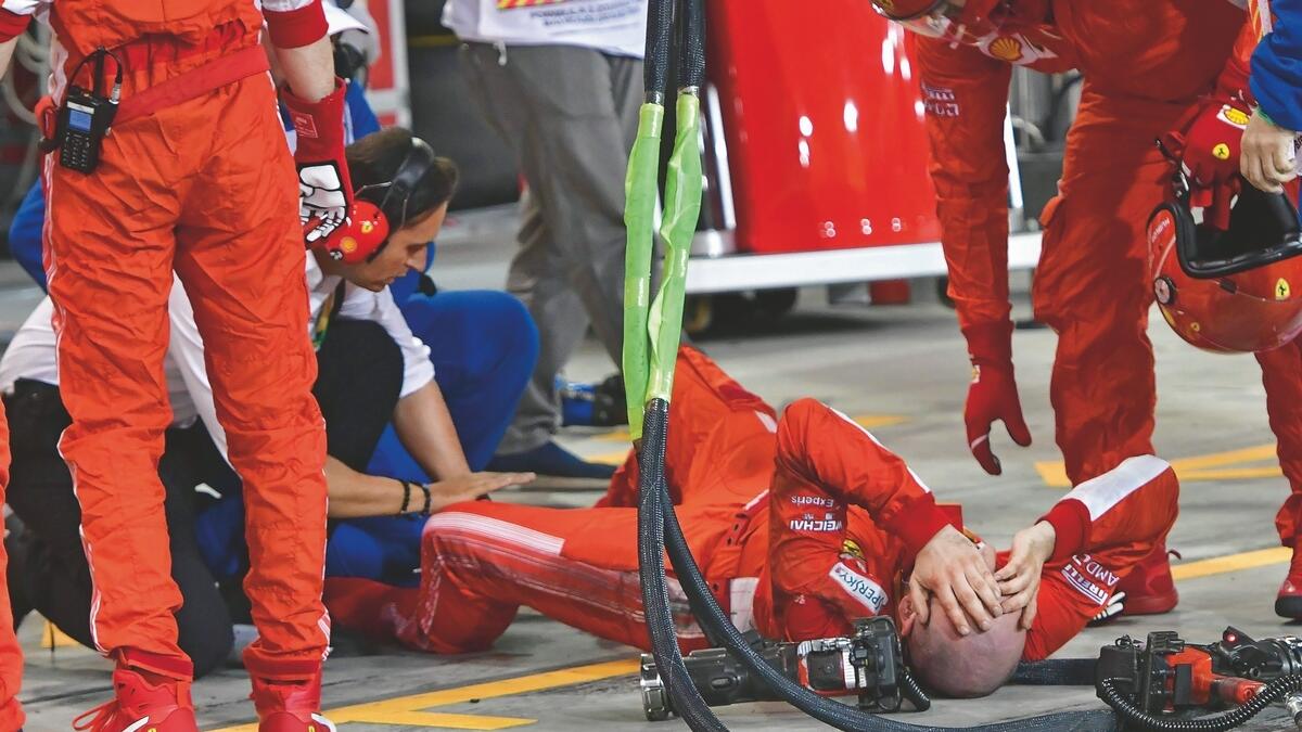 Ferrari fined 50,000 euros for Raikkonen error