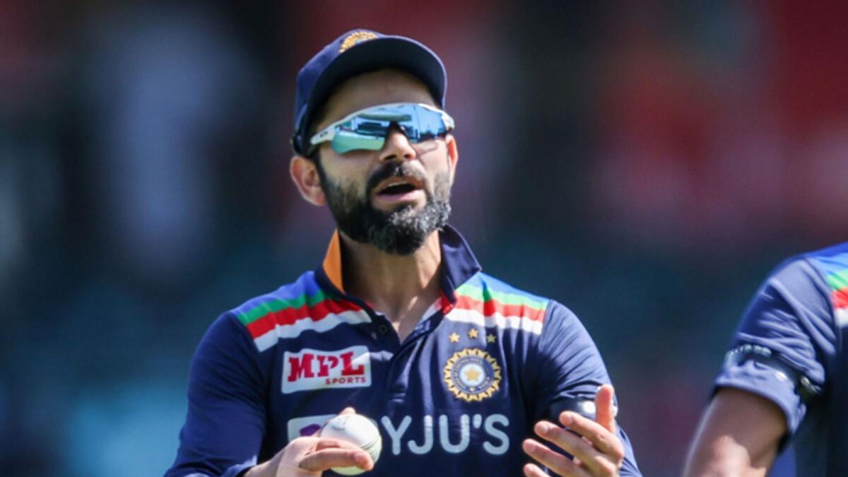 Virat Kohli lamented the dropped chances by the Indian fielder, especially, Shikhar Dhawan, Pandya and Shreyas Iyer, who missed catches in the deep. — AFP
