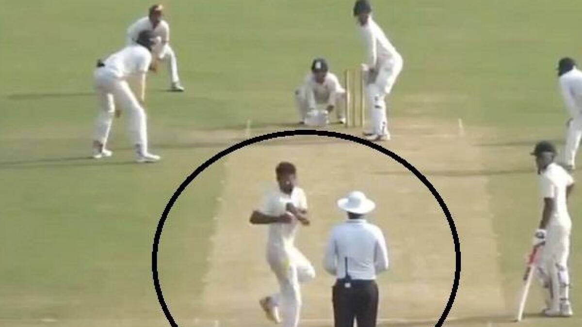 Indian bowler Shivas 360- degree delivery sparks debate