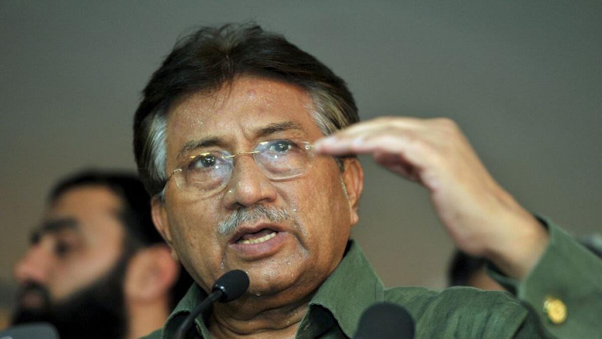 Ex-Pakistan president Musharraf in Dubai for treatment
