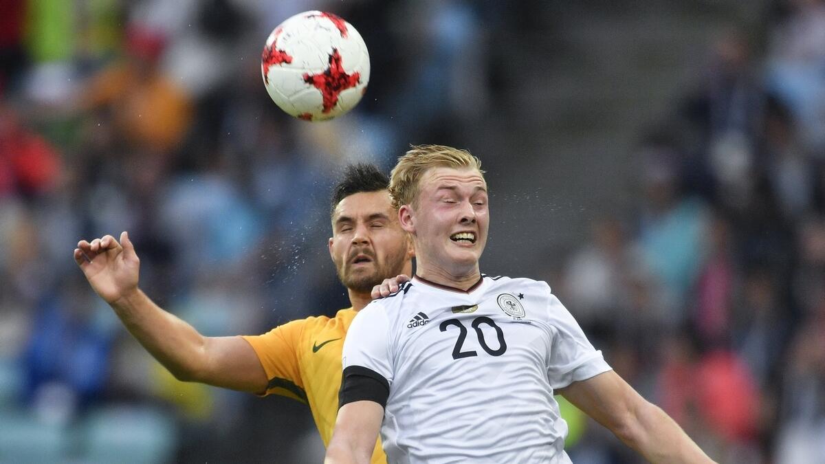 Youthful Germany edge past fighting Australia in Confederations Cup