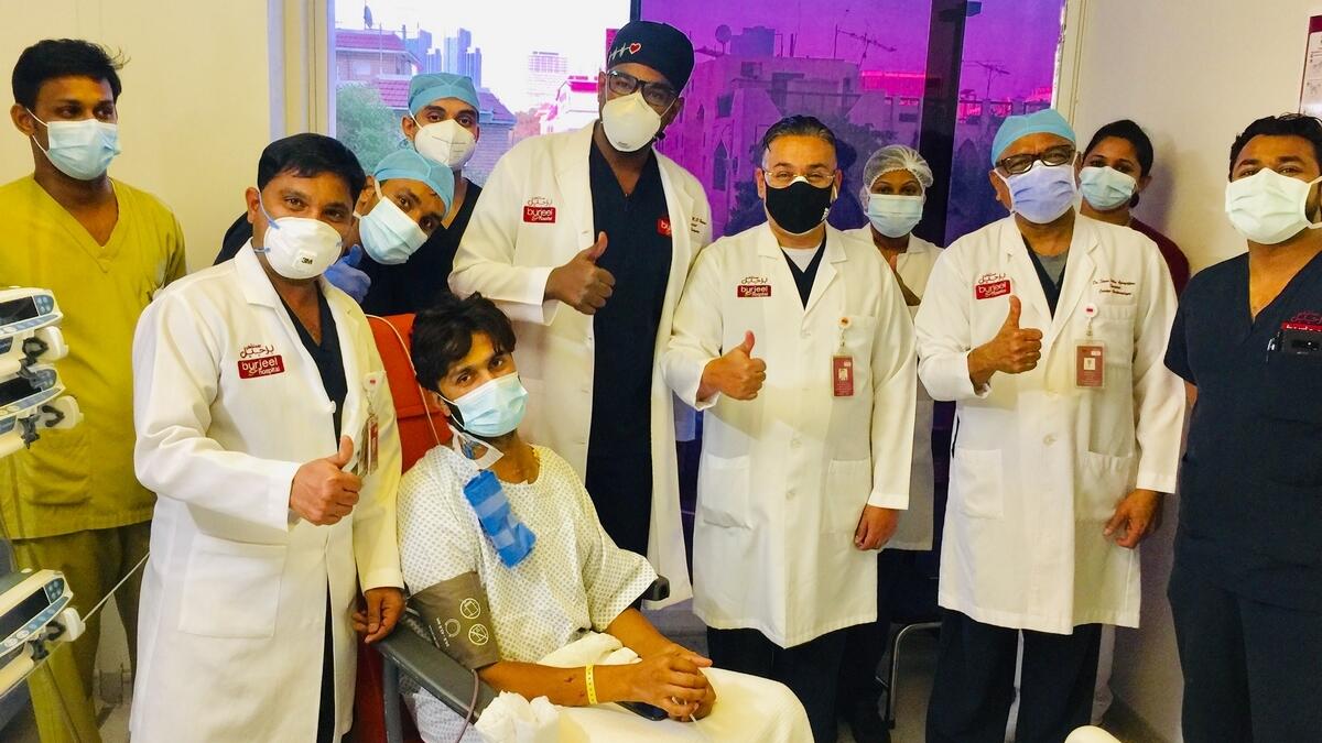 22-hour surgery, saves, teacher’s life, UAE