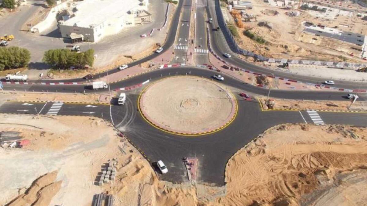 New roundabout to ease traffic in Ras Al Khaimah opens