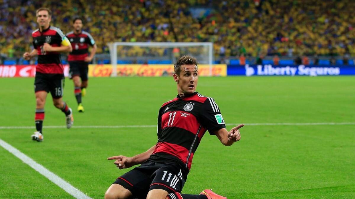 World Cup top scorer Klose retires from football