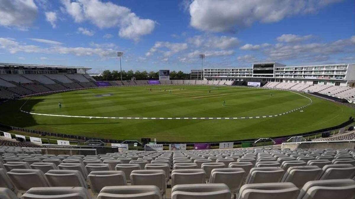 A general view of the Ageas Bowl cricket ground in Southampton which will host the WTC final between India and New Zealand. (AFP file)