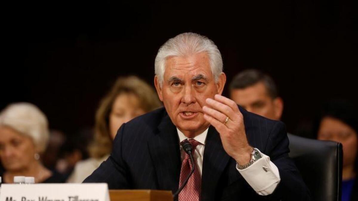 Tillerson satisfied with Qatars progress in resolving crisis 