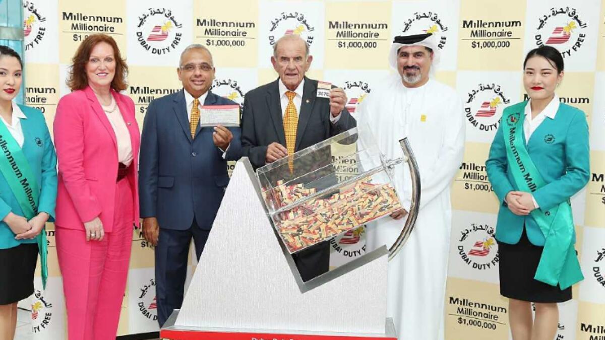 Indian expat wins $1m with his first ever Dubai Duty Free ticket