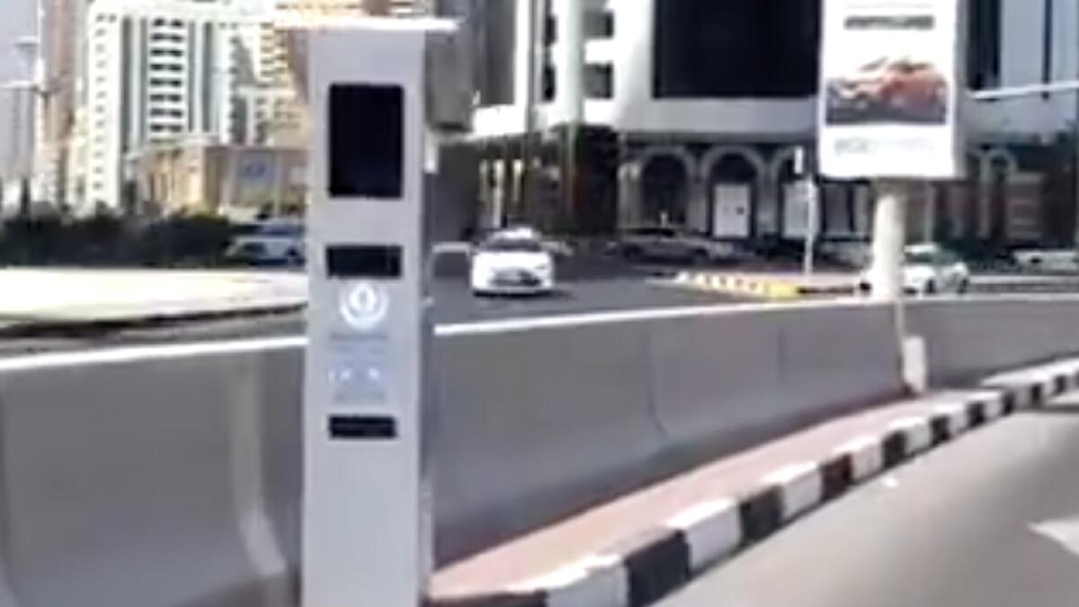 New radar, Sharjah radar, new radar in Sharjah, Dh400 fine, bus lane, taxi lane