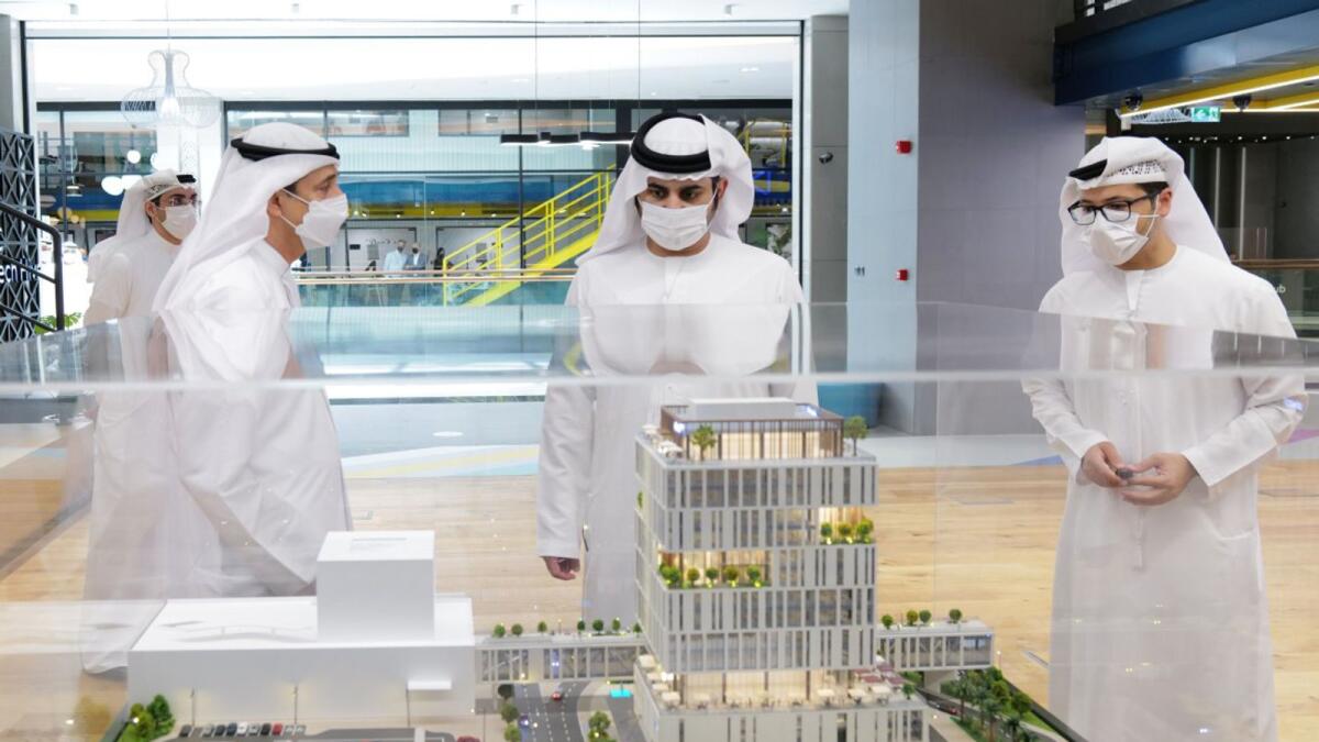 Sheikh Maktoum bin Mohammed bin Rashid Al Maktoum officially inaugurated the DIFC Innovation Hub on Tuesday. — Wam