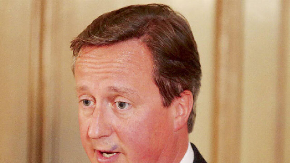 Cameron wants UK to join in airstrikes in Iraq