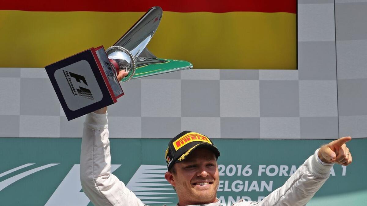Formula One: Rosberg wins eventful Belgian GP, closes gap on Hamilton