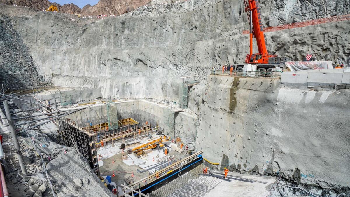 The hydroelectric power plant in Hatta supports Dewa’s efforts to diversify its energy mix