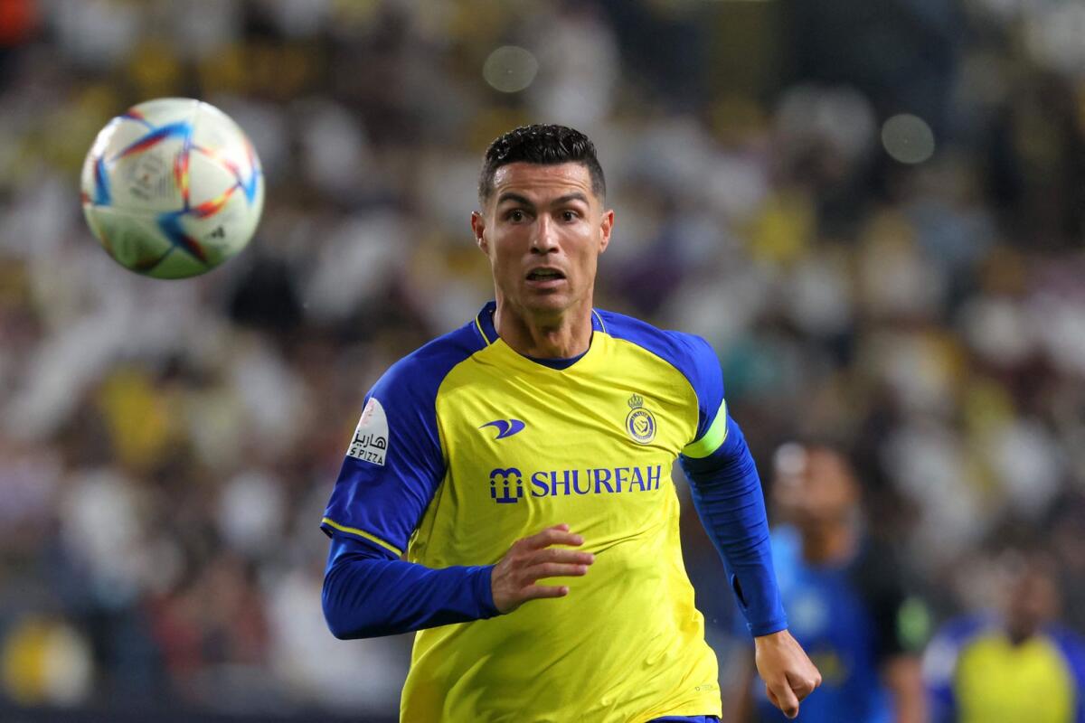 Cristiano Ronaldo. — AFP