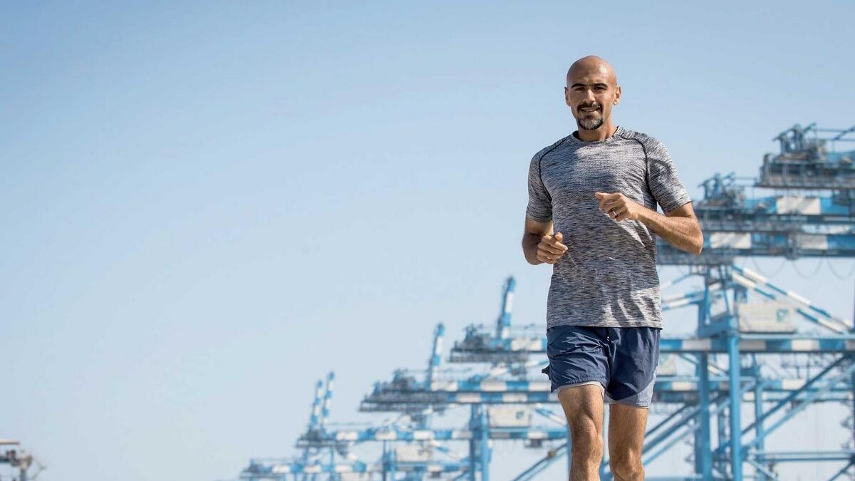 After Dr Khaled Al Suwaidi completes his run on February 6, he hopes to speak in schools across the country to raise awareness about obesity and to inspire students to reach their fullest potential. — Supplied photo