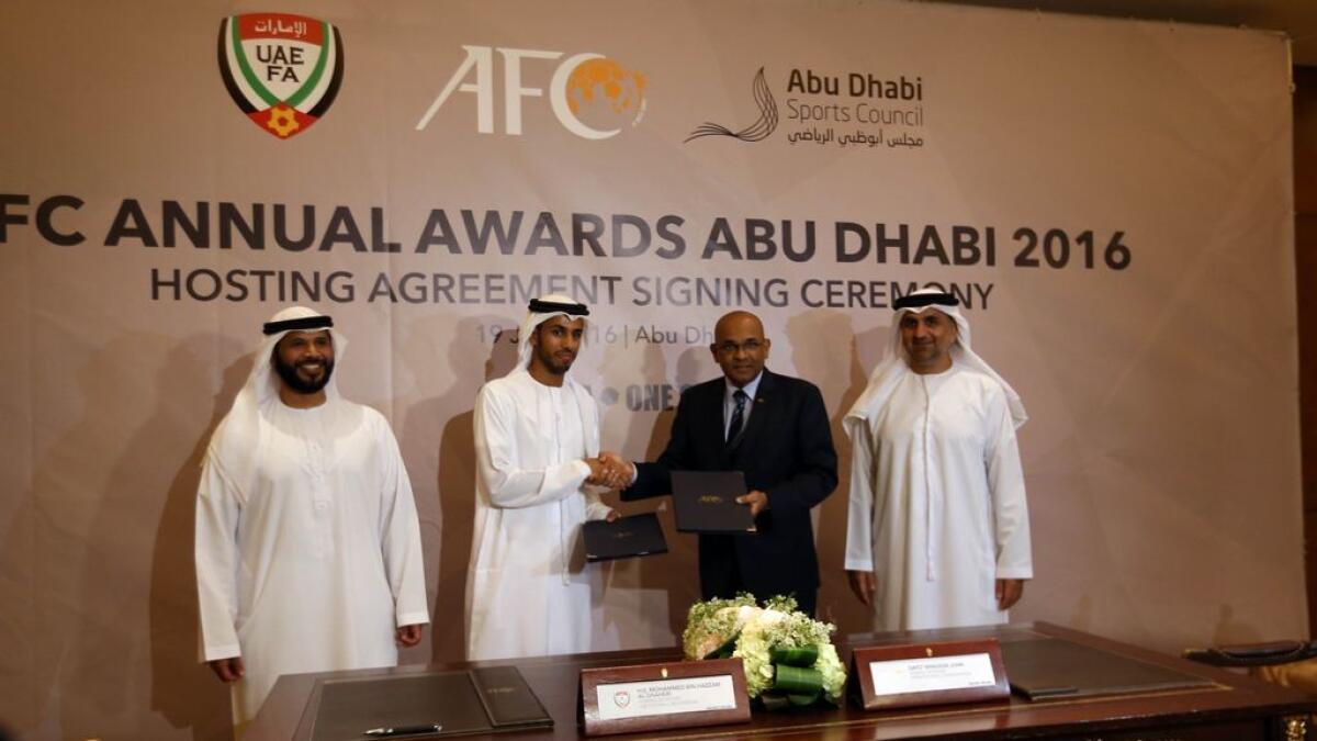 Football: AFC Awards ceremony to be held at Emirates Palace