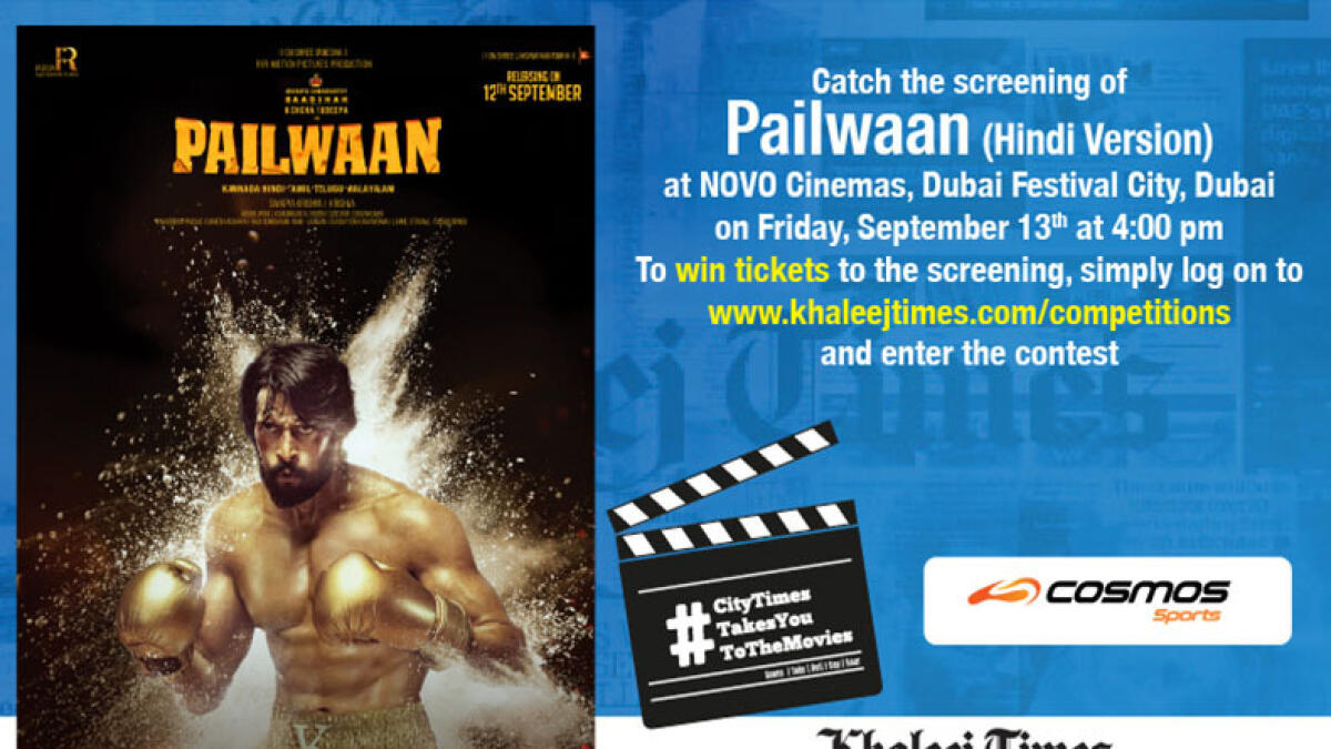 Win tickets for the screening of Pailwaan(Hindi Version)