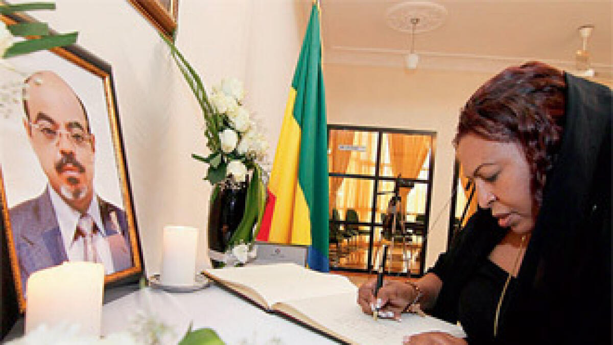 Ethiopian expats mourn PM Zenawi