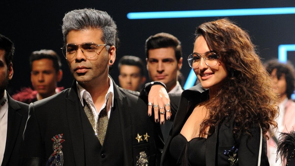 Sonakshi Sinha with Karan Johar: Many Bollywood figures are having to deal with negativity post the death of Sushant