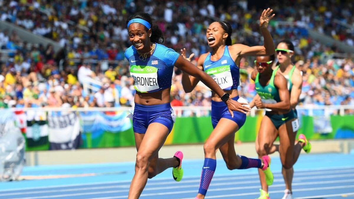 Rio 2016: Felix gets record fifth gold as US win relay