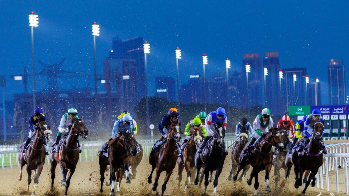 Meydan racecourse is all set to stage its Super Saturday race meeting, the dress rehearsal for the Dubai World Cup. - Photo DRC