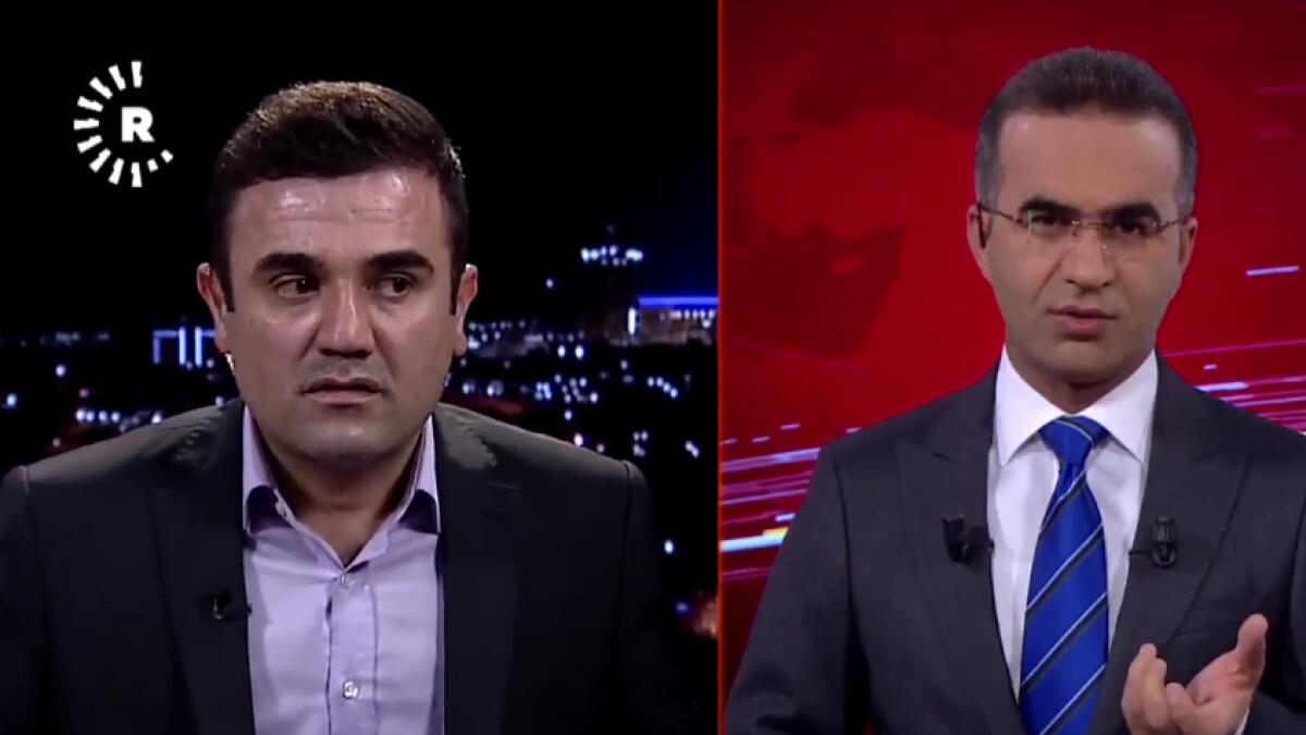  Video: Earthquake interrupts live interview in Iraq