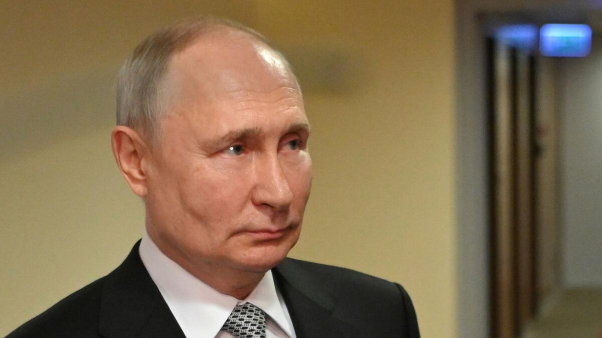 Russian President Vladimir Putin. — AP file