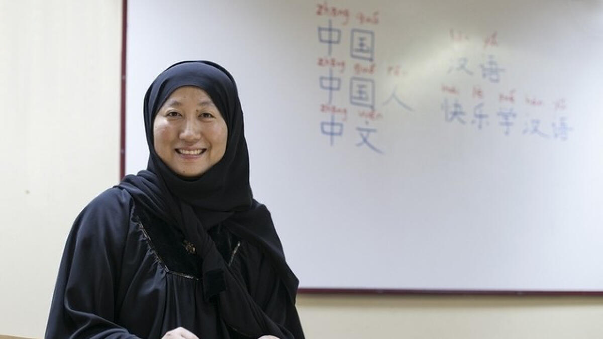 Hong and her husband now have four children, and all speak Arabic, English and Mandarin.- Supplied photo