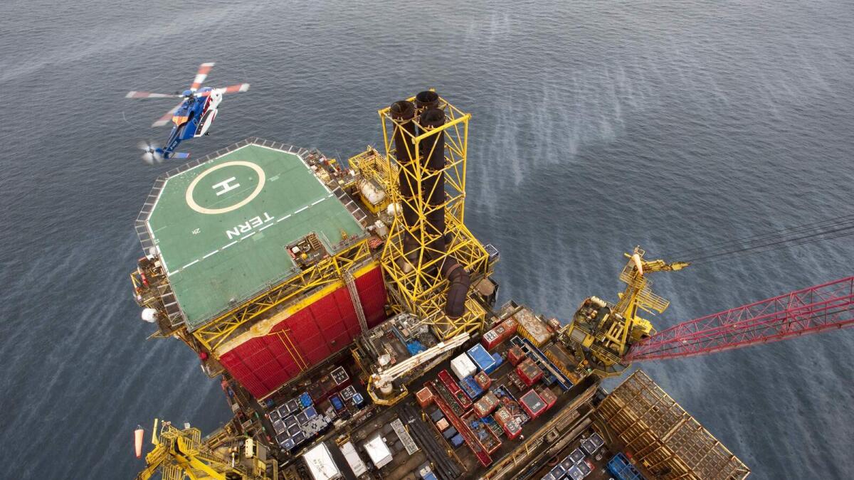 Abu Dhabis Taqa taps first oil from North Sea