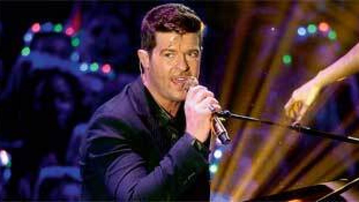 Robin Thicke gets ‘Sexist’ tag