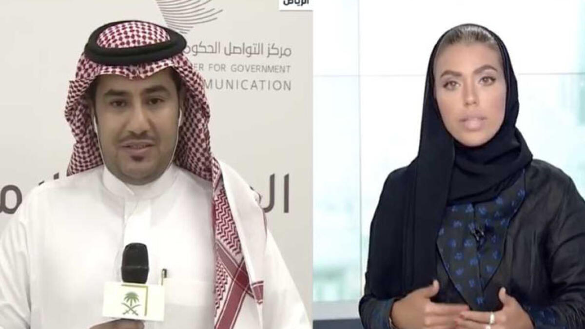 In Saudi first, anchorwoman presents evening newscast