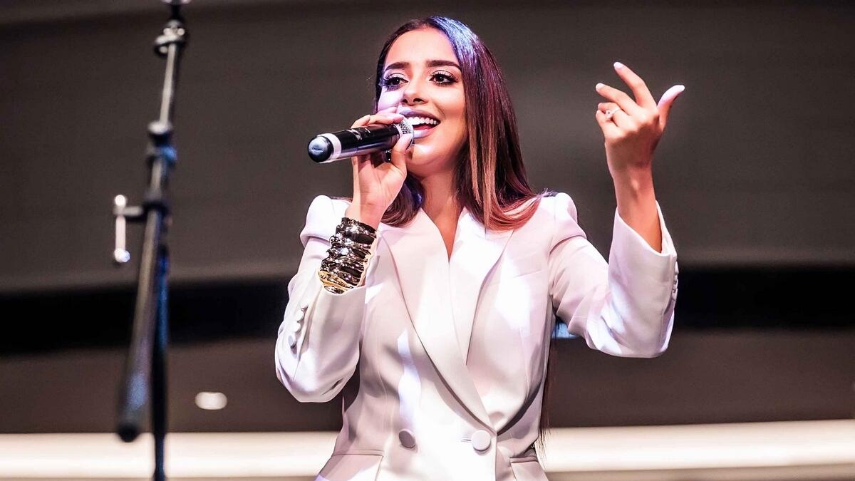 Arab sensation Balqees delights fans at Mall of the Emirates concert