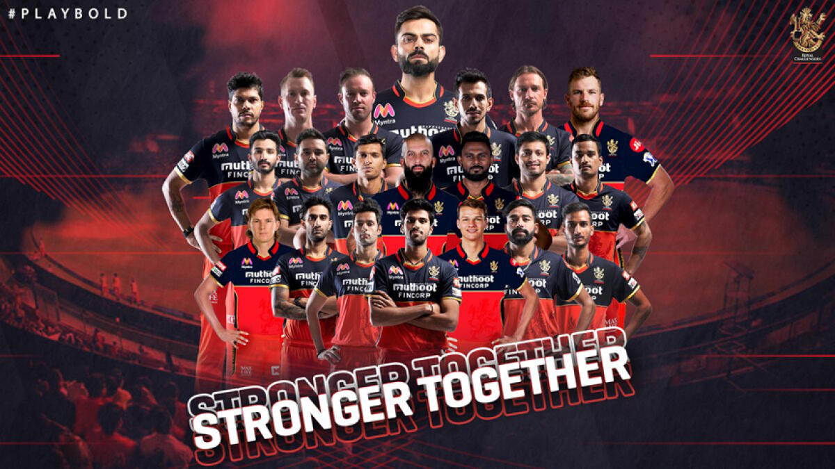 RCB are scheduled to play Sunrisers Hyderabad in their opening match in the IPL 2020 on Sep 2. _ RCB Twitter