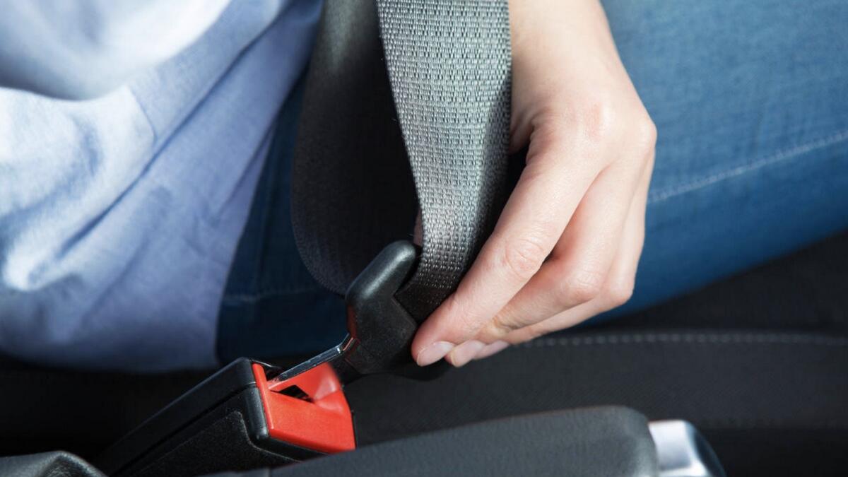 Over, 316,000, fined, two years, not buckling up, UAE