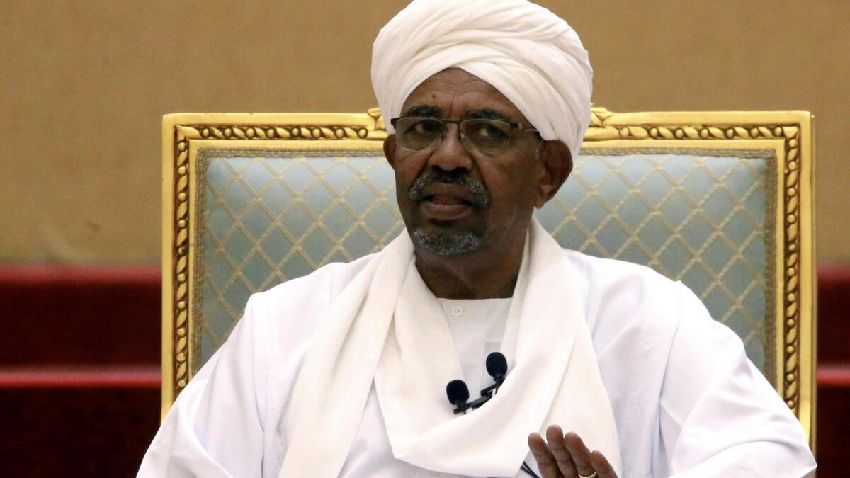 Sudan’s Bashir moved to prison as protesters rally