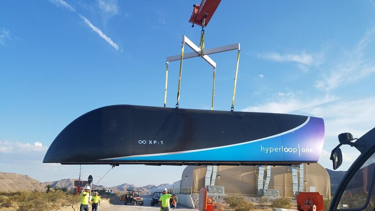 Total train tech: Hyperloop One closer to near-supersonic rail