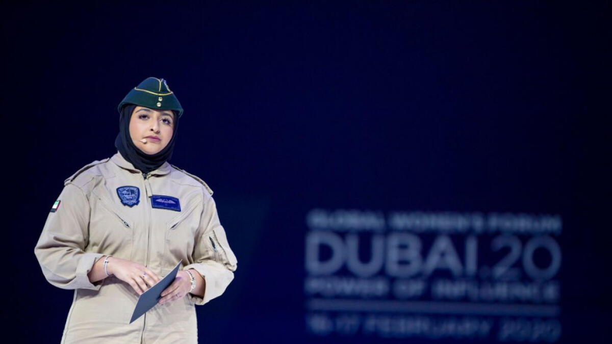 Capt Mozah, UAE royal,  Dubai, first, female, police pilot,  Capt Sheikha Mozah bint Marwan Al Maktoum, 