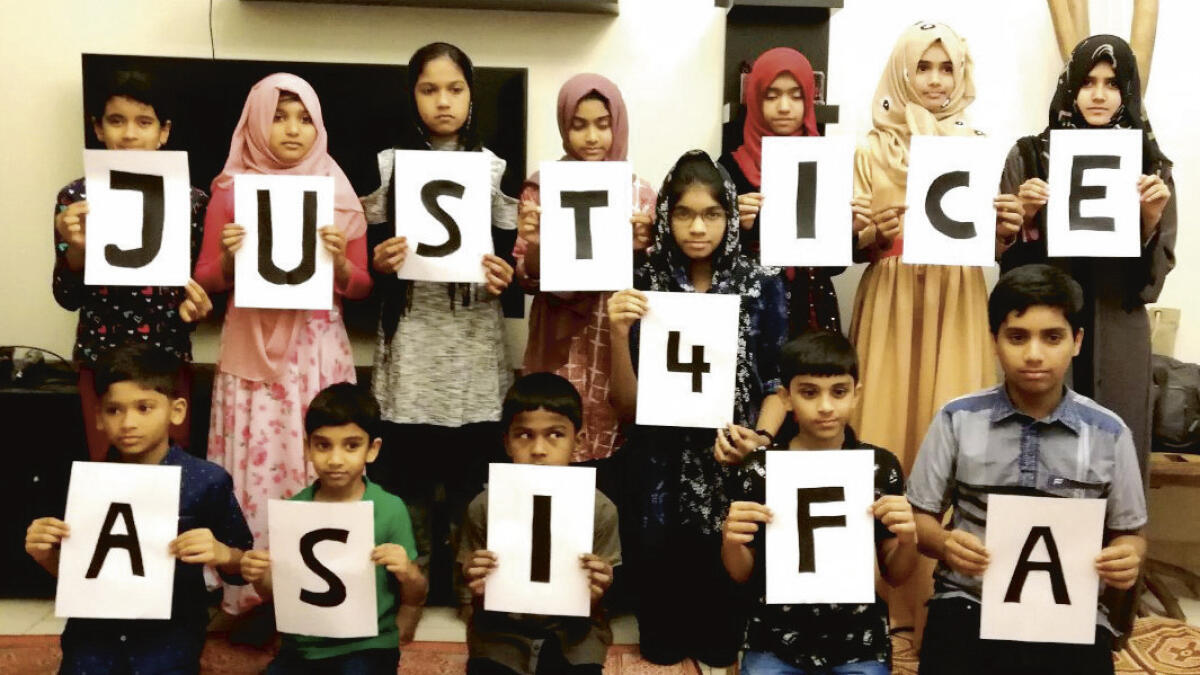 #JusticeForAsifa: UAE expats join cry for justice for 8-year-old rape victim 