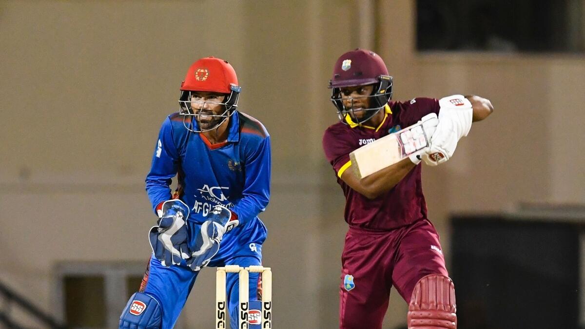 West Indies survive scare to level series against Afghanistan