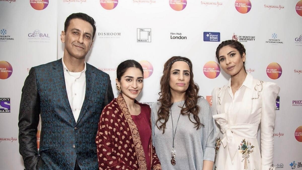 (Second from right) Shazia Yusuf Khan