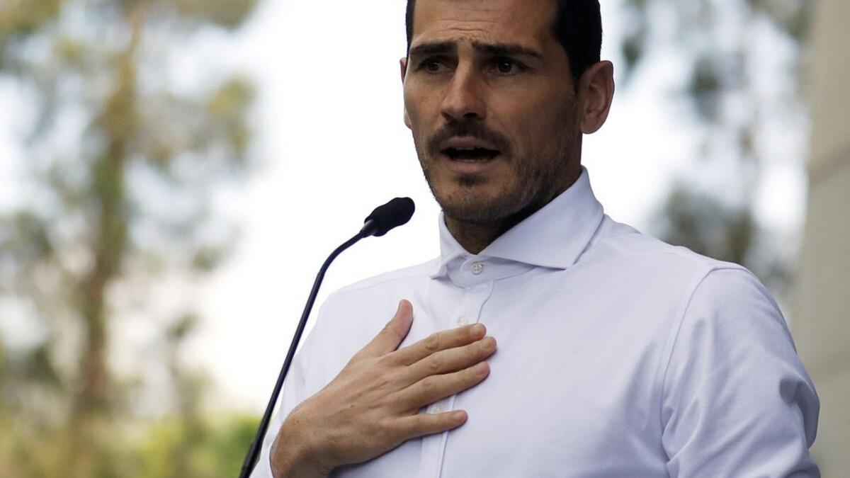 Spanish football great Iker Casillas. - Reuters file