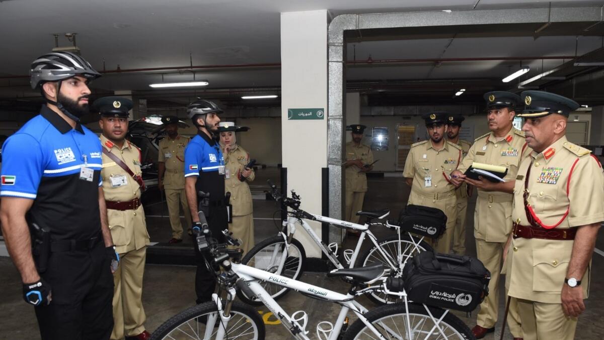 Dubai Police, bicycle squad, crime, Dubai
