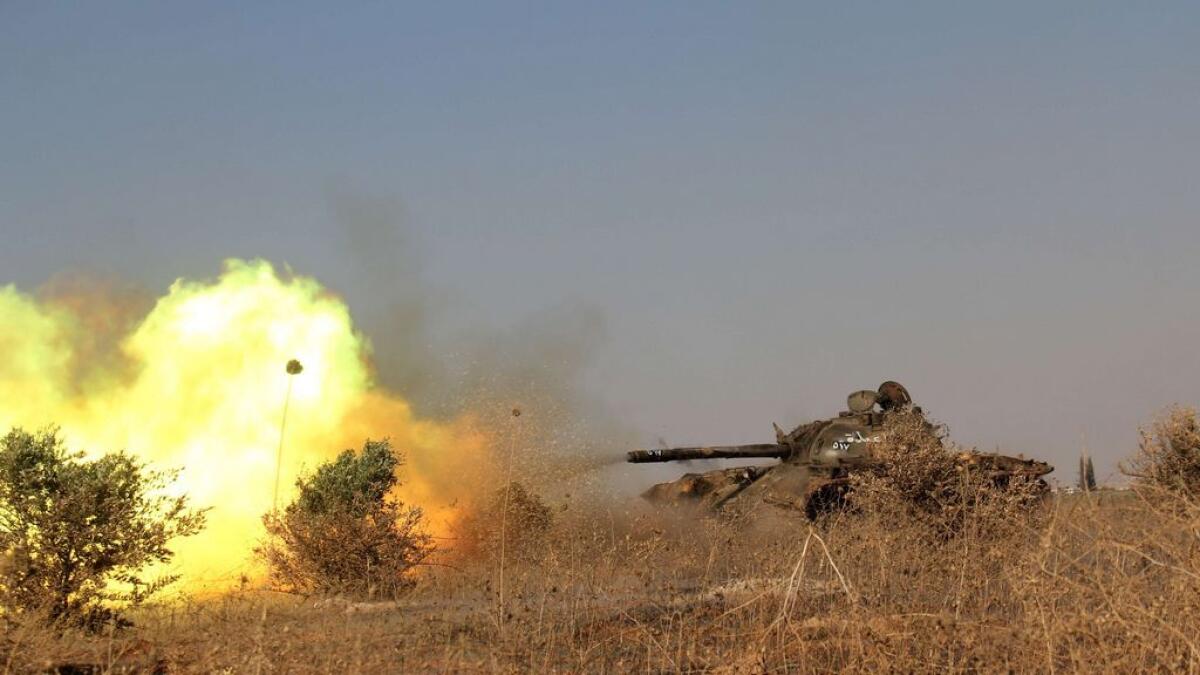Syrian rebels fire rockets on villages: Report
